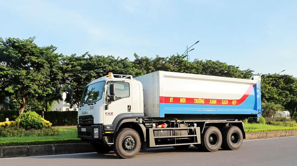Video xe chở rác HookLift